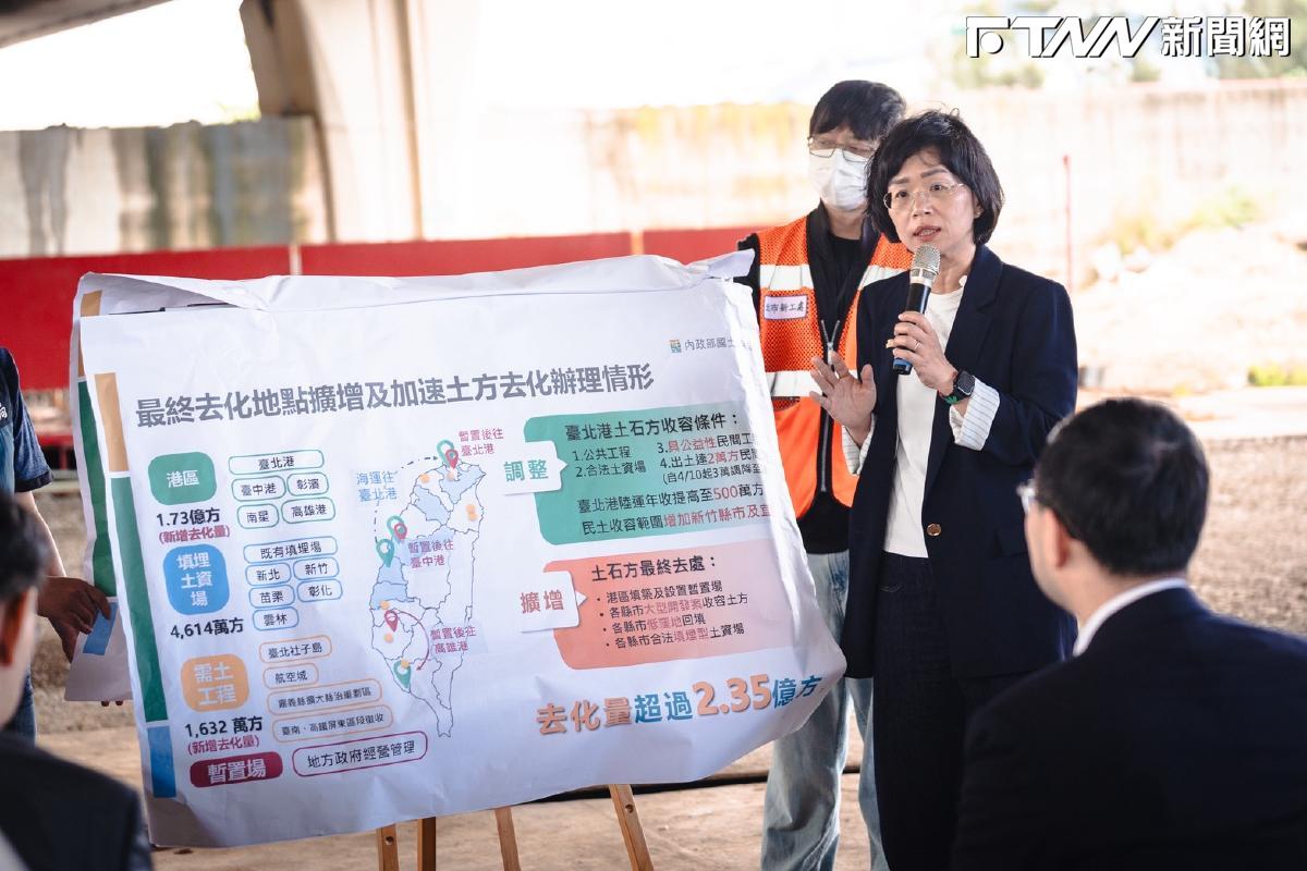台北港收土方八里人遭殃？蘇巧慧緊盯回饋金：降低交通衝擊是首務
