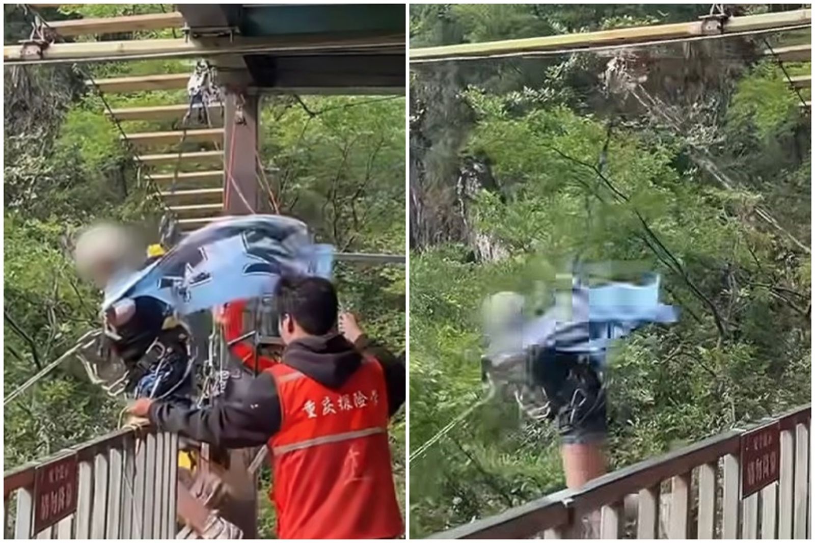 不是沒綁緊！陸16歲少女玩瀑布鞦韆墜亡　最新調查出爐「令人發毛真相」曝光