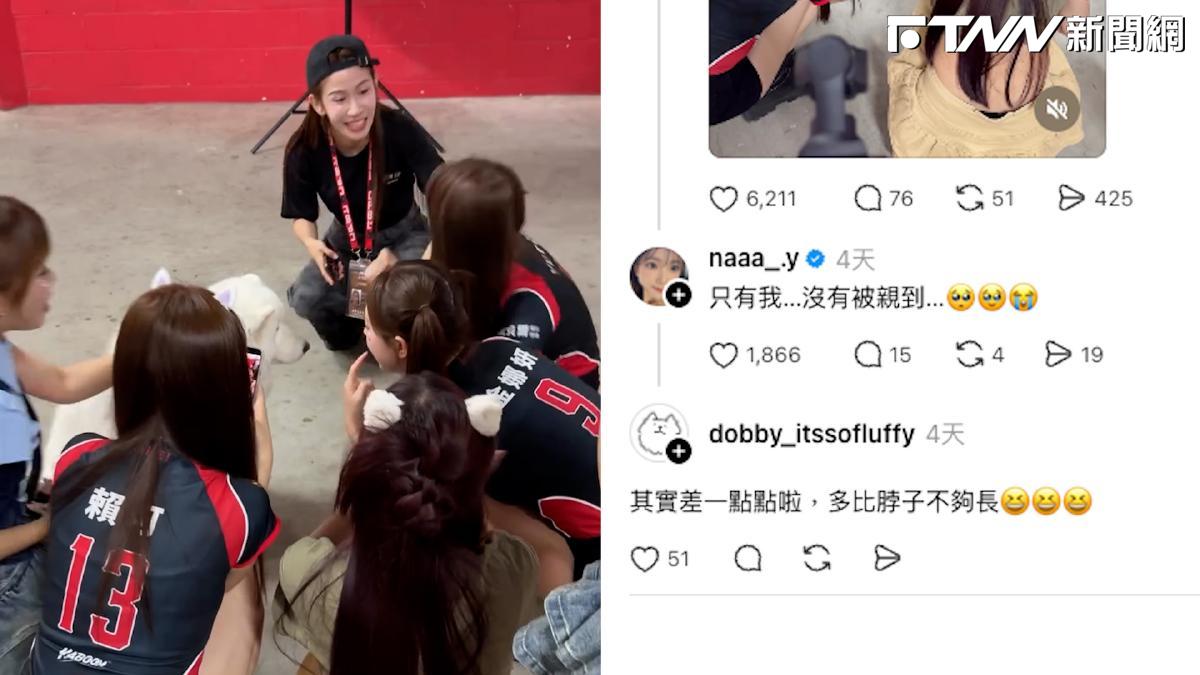 影／小龍女包圍薩摩耶討親親　金娜妍哀喊：只有我沒被親到QQ