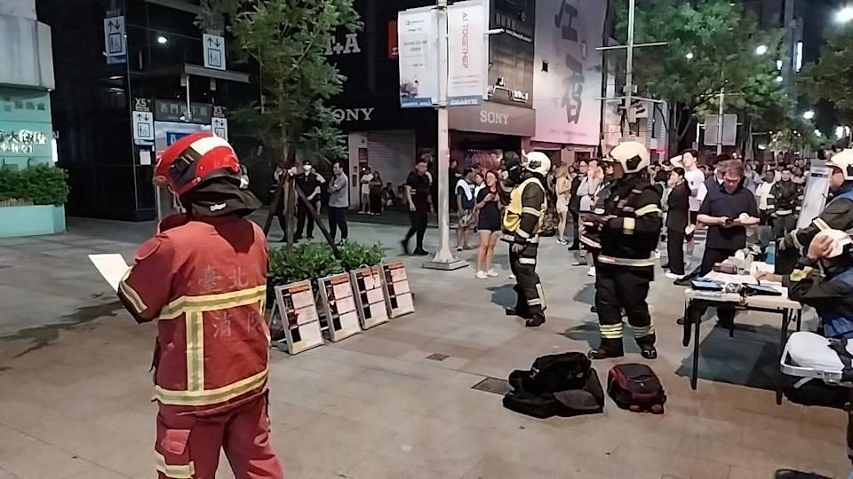 快訊／西門町飯店10樓燒起來！58名警消急衝現場　30房客被緊急疏散